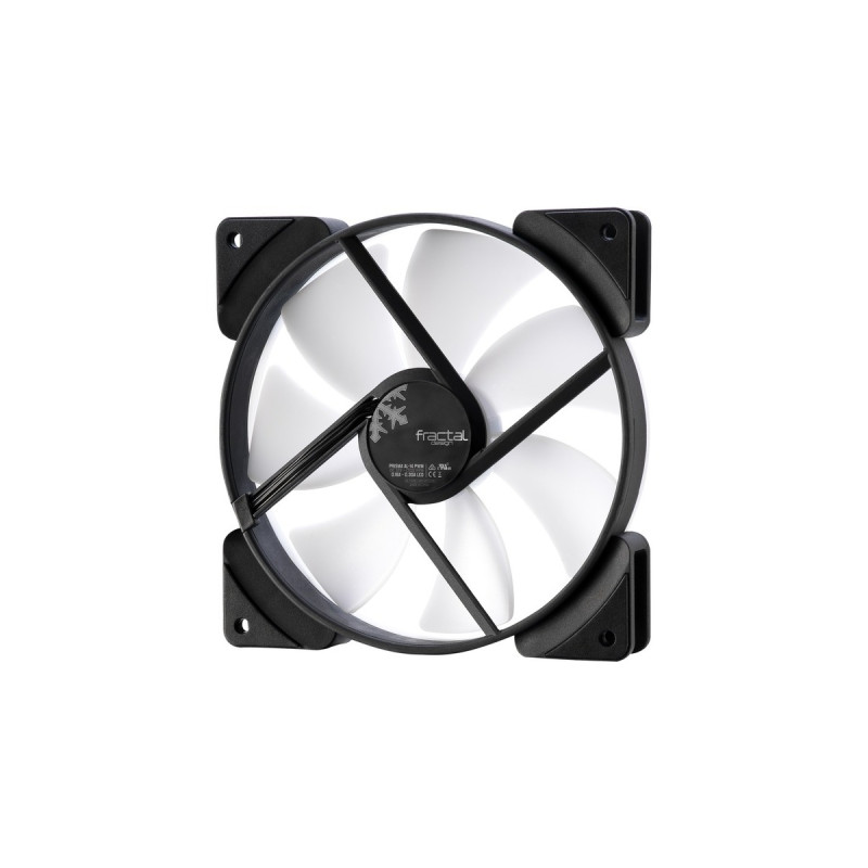 Fractal Design Prisma AL-14 PWM 3P ARGB, Gehäuselüfter(weiß/transparent, 3er Pack)