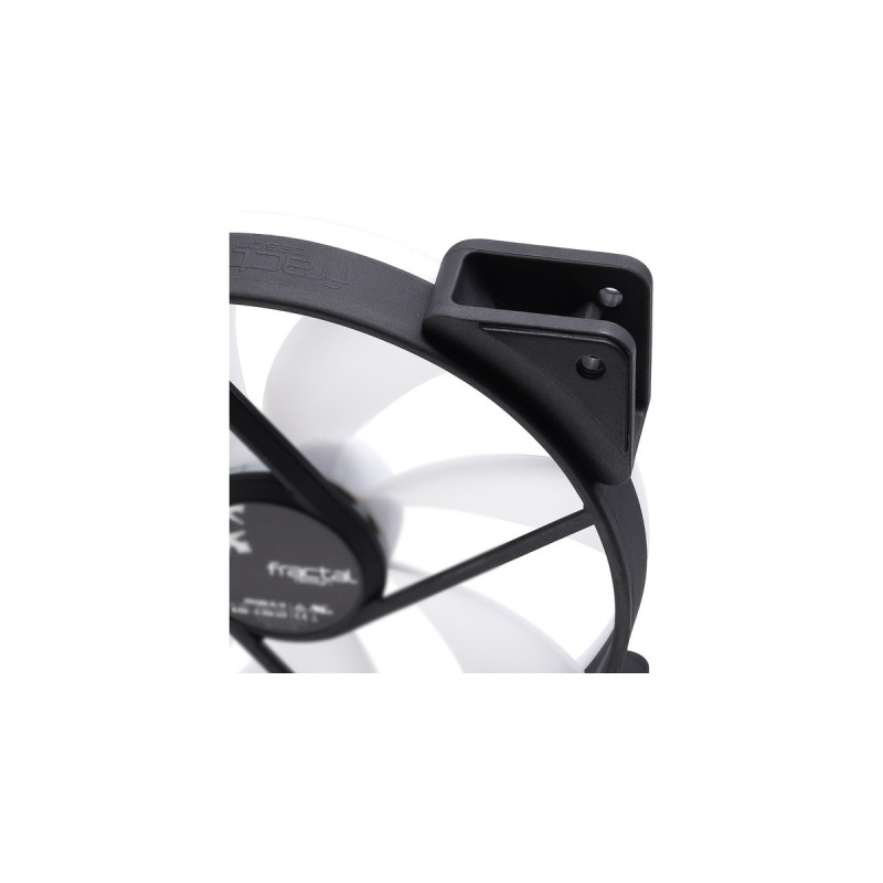 Fractal Design Prisma AL-14 PWM 3P ARGB, Gehäuselüfter(weiß/transparent, 3er Pack)