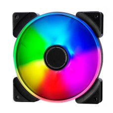 Fractal Design Prisma AL-14 PWM ARGB, Gehäuselüfter(weiß/transparent, Einzellüfter)