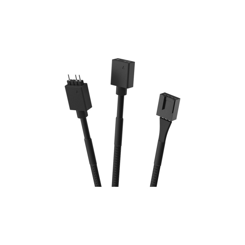 Fractal Design Prisma AL-18 ARGB PWM 2-Pack, Gehäuselüfter(schwarz/weiß, 2er Pack)