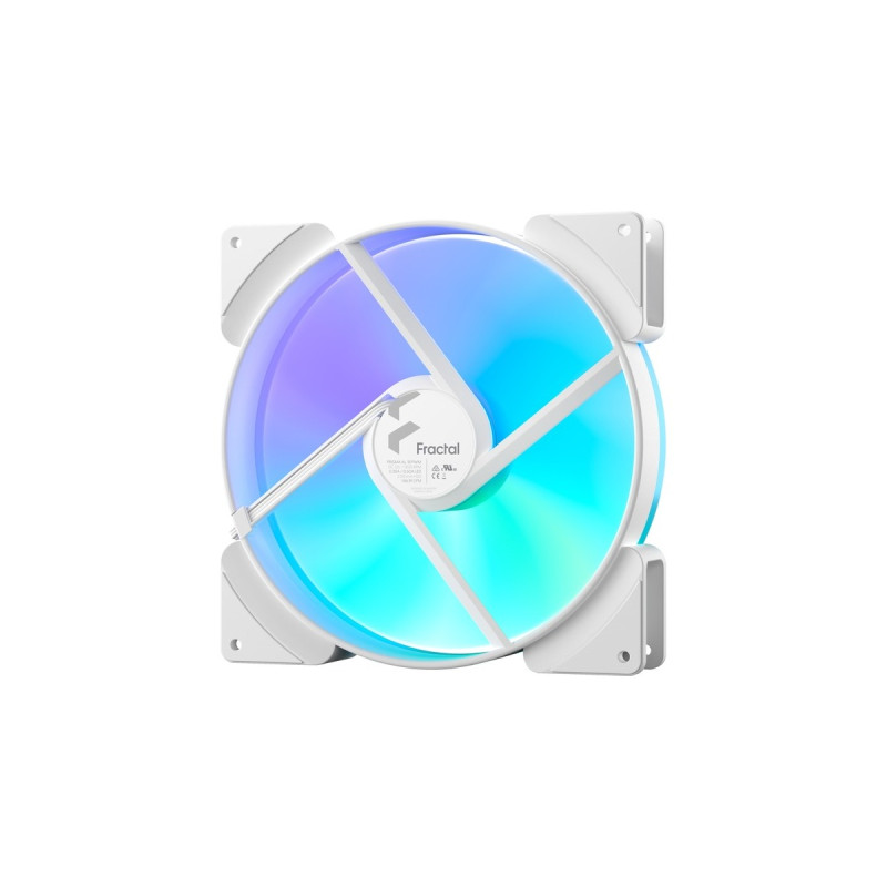 Fractal Design Prisma AL-18 ARGB PWM White, Gehäuselüfter(weiß)