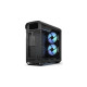 Fractal Design Torrent Black RGB TG Light Tint, Tower-Gehäuse(schwarz, Tempered Glass)