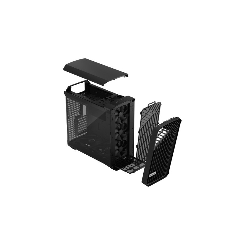 Fractal Design Torrent Black TG Light Tint, Tower-Gehäuse(schwarz, Tempered Glass)