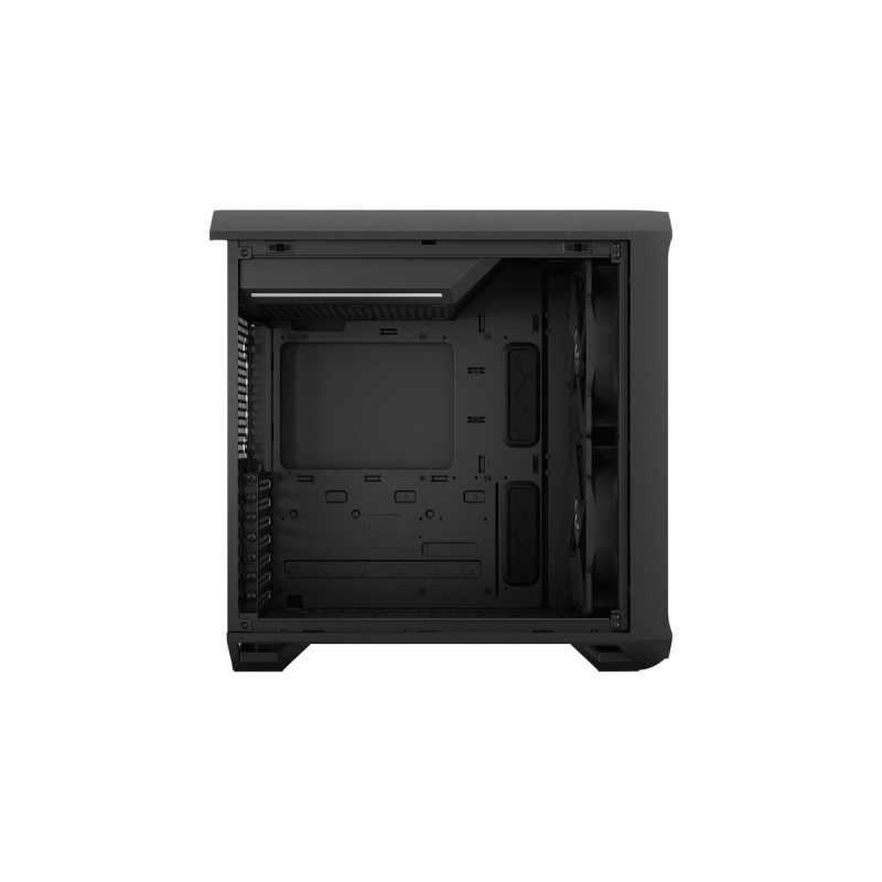 Fractal Design Torrent Compact Black Solid, Tower-Gehäuse(schwarz, Seitenteile aus Stahl)