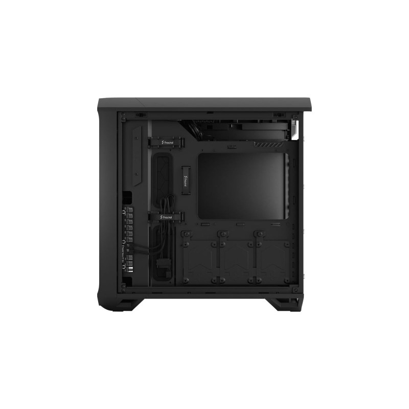 Fractal Design Torrent Compact Black Solid, Tower-Gehäuse(schwarz, Seitenteile aus Stahl)