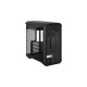 Fractal Design Torrent Compact Black Solid, Tower-Gehäuse(schwarz, Seitenteile aus Stahl)