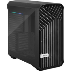 Fractal Design Torrent Compact Black TG Dark Tint, Tower-Gehäuse(schwarz, Tempered Glass)