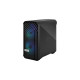 Fractal Design Torrent Compact RGB Black TG Light Tint, Tower-Gehäuse(schwarz, Tempered Glass)