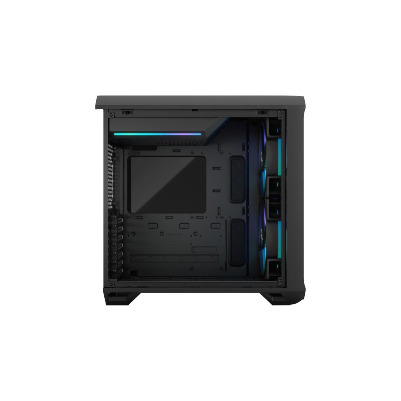 Fractal Design Torrent Compact RGB Black TG Light Tint, Tower-Gehäuse(schwarz, Tempered Glass)