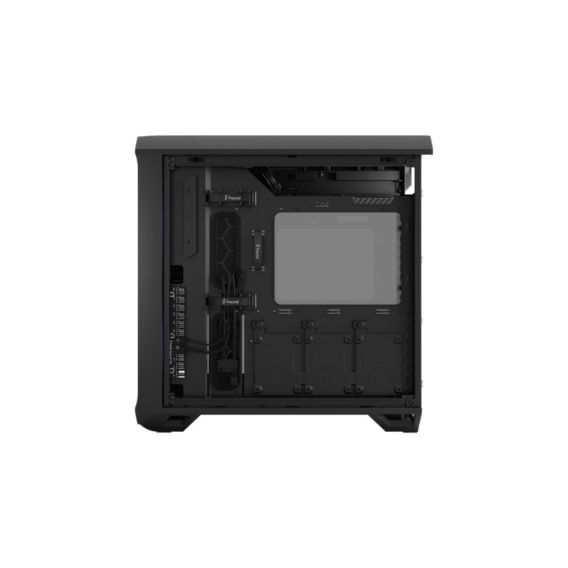 Fractal Design Torrent Compact RGB Black TG Light Tint, Tower-Gehäuse(schwarz, Tempered Glass)