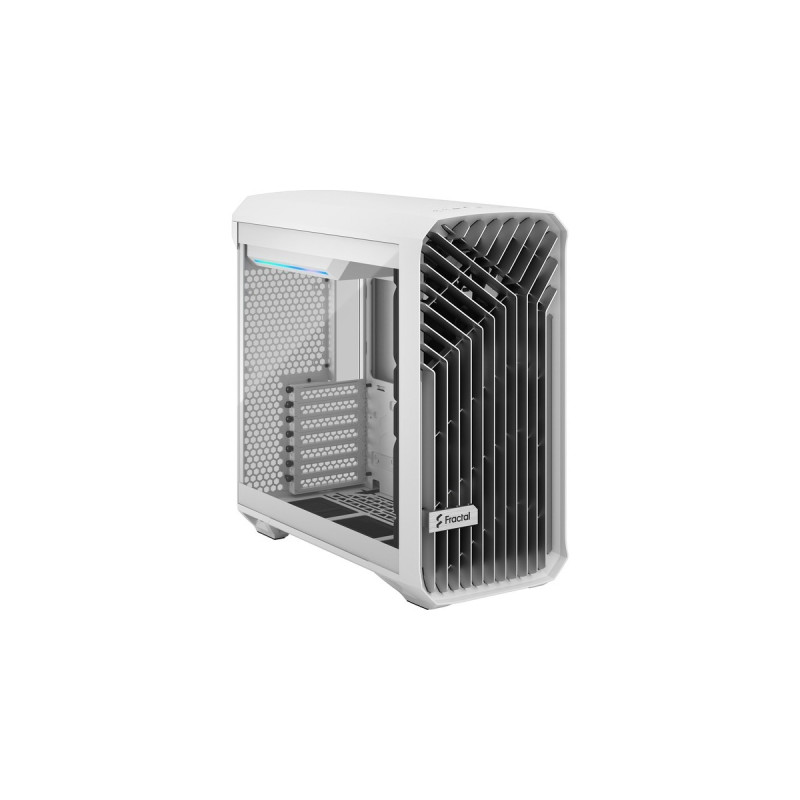Fractal Design Torrent Compact White TG Clear Tint, Tower-Gehäuse(weiß, Tempered Glass)