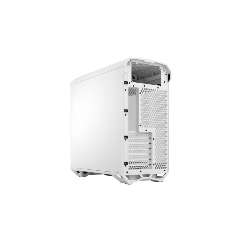 Fractal Design Torrent Compact White TG Clear Tint, Tower-Gehäuse(weiß, Tempered Glass)
