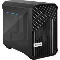 Fractal Design Torrent Nano Black TG Dark Tint, Tower-Gehäuse(schwarz, Tempered Glass)