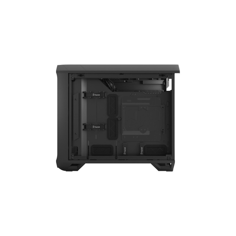 Fractal Design Torrent Nano Black TG Dark Tint, Tower-Gehäuse(schwarz, Tempered Glass)