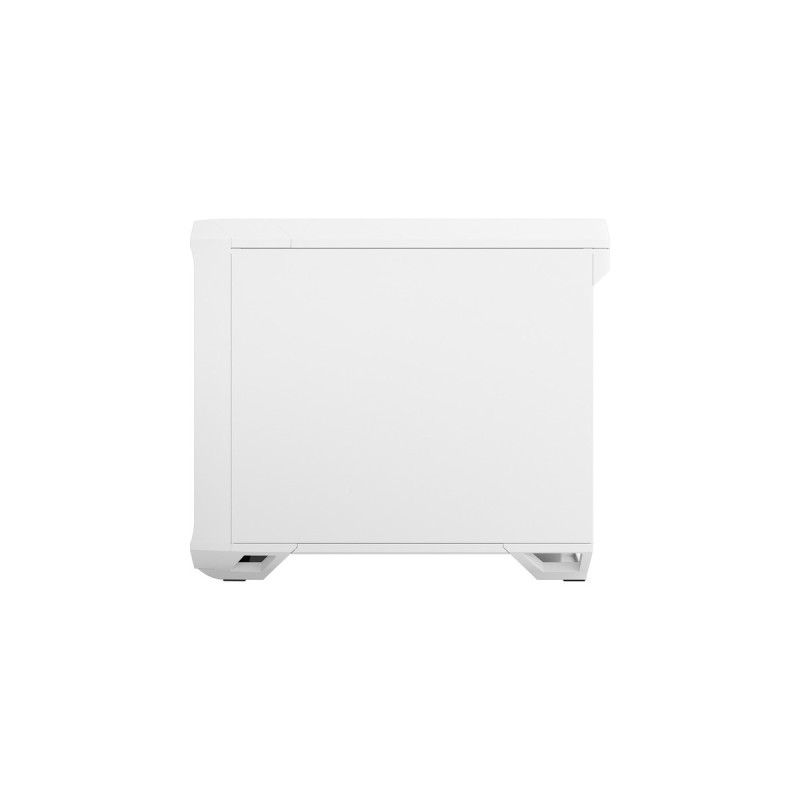 Fractal Design Torrent Nano RGB White TG Light Tint, Tower-Gehäuse(weiß, Tempered Glass)