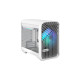 Fractal Design Torrent Nano RGB White TG Light Tint, Tower-Gehäuse(weiß, Tempered Glass)