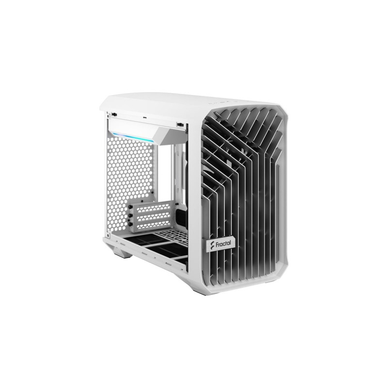 Fractal Design Torrent Nano White TG Clear Tint, Tower-Gehäuse(weiß, Tempered Glass)