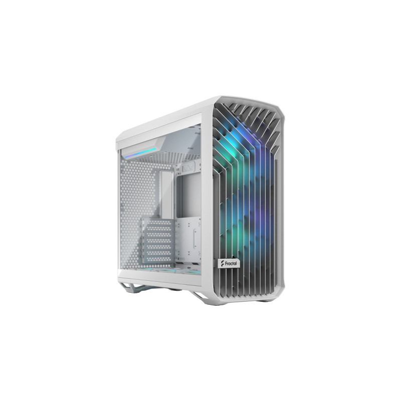 Fractal Design Torrent White RGB TG Clear Tint, Tower-Gehäuse(weiß, Tempered Glass)
