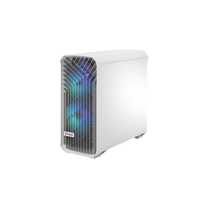 Fractal Design Torrent White RGB TG Clear Tint, Tower-Gehäuse(weiß, Tempered Glass)