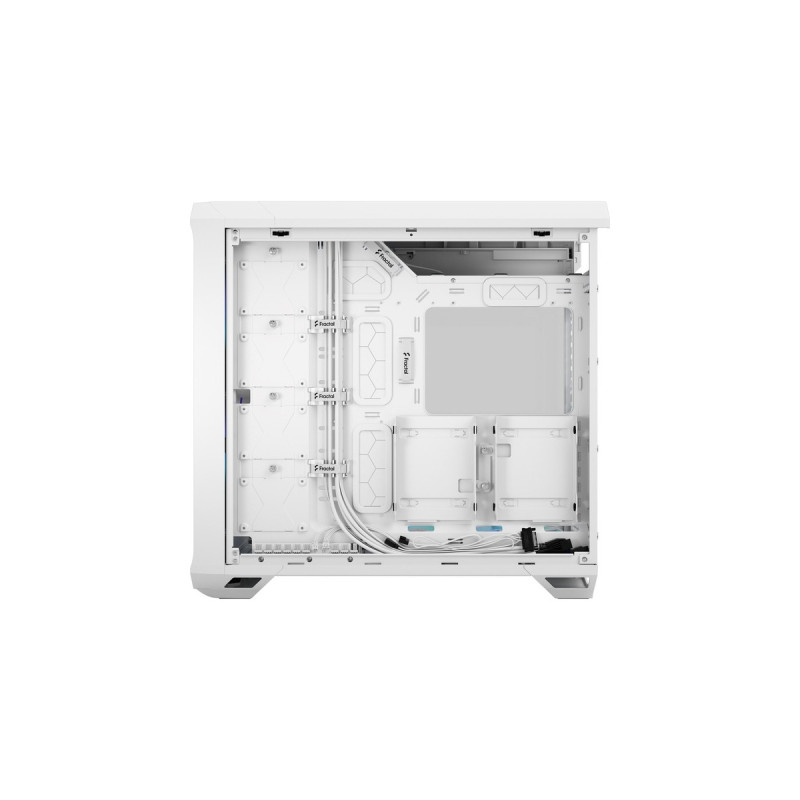 Fractal Design Torrent White RGB TG Clear Tint, Tower-Gehäuse(weiß, Tempered Glass)