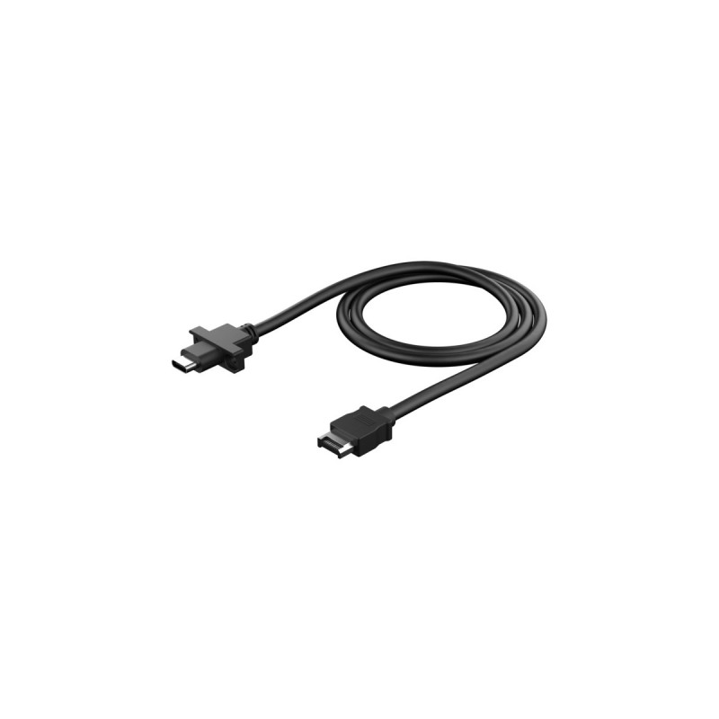 USB-C, Model D, Kabel(schwarz, 67cm)