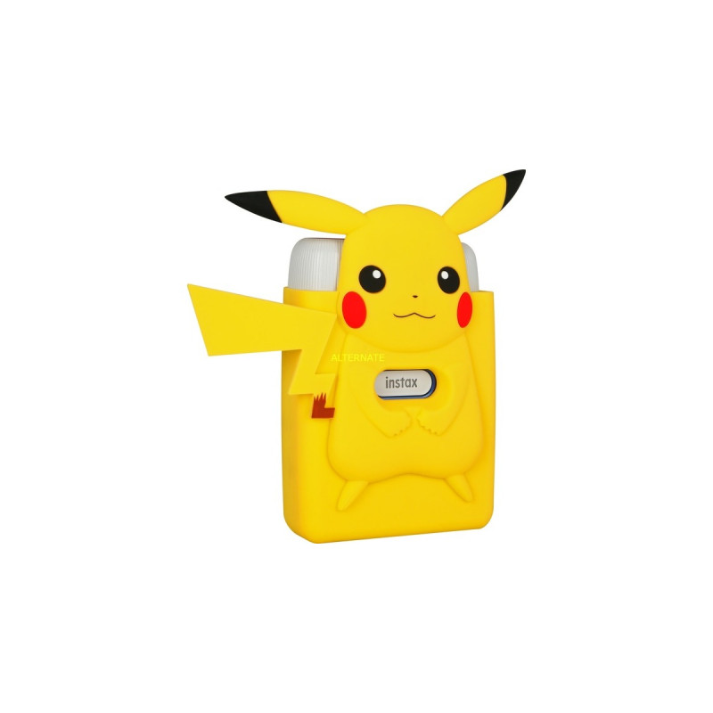 Fujifilm Instax mini Link, Fotodrucker(weiß, Bundle inkl. Pikachu-Hülle)