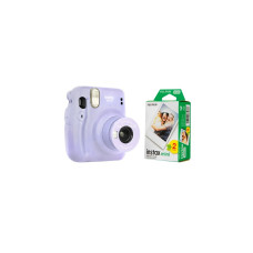 Fujifilm instax Mini 11 Bundle, Sofortbildkamera(hellviolett, inklusive instax mini Film 1x 10er, Outlet)