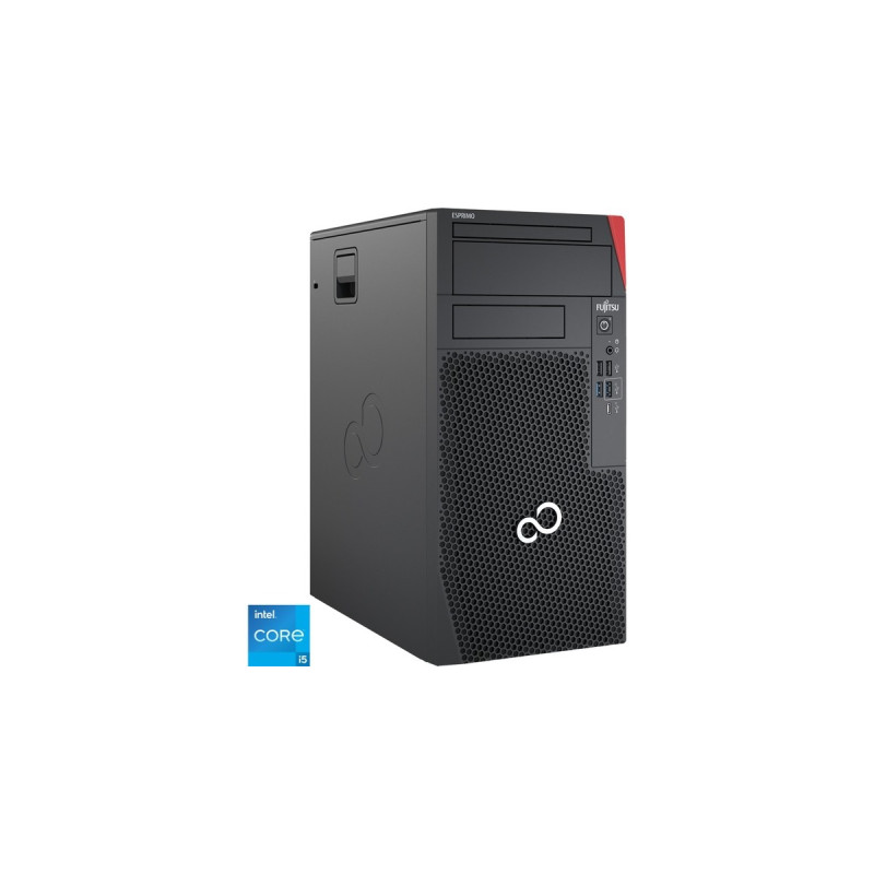 Fujitsu ESPRIMO P9011 (VFY:P911EPC51MIN), PC-System(schwarz, Windows 10 Pro 64-Bit, Outlet)