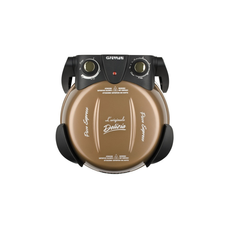 G3 Ferrari Delizia Pizzaofen G1000608(kupfer, 1.200 Watt, für Pizza Ø 31cm, Limited Edition)
