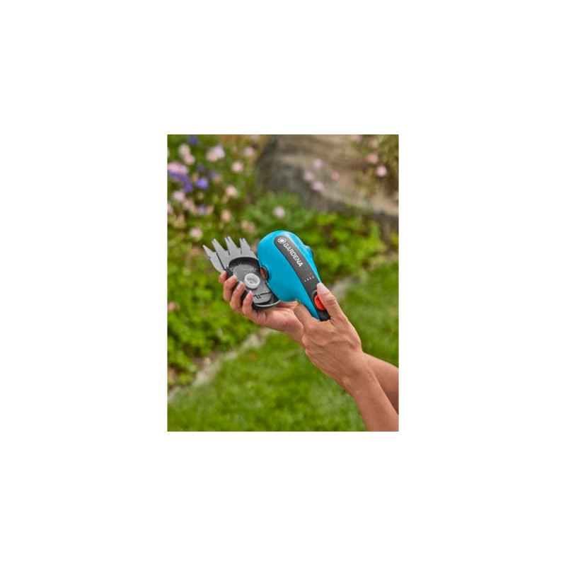 GARDENA Akku-Grasschere ClassicCut Li, 3,6Volt(türkis/schwarz, Li-Ionen-Akku 2,5Ah)