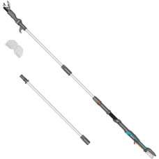 GARDENA Akku-Teleskop-Baumschere HighCut 360/18V P4A solo, 18Volt(dunkelgrau/türkis, ohne Akku und Ladegerät, POWER FOR ALL ALLIANCE)