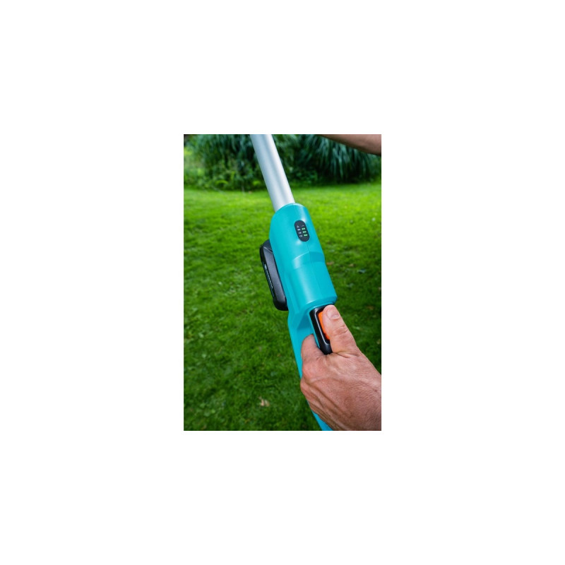 GARDENA Akku-Teleskop-Heckenschere THS 42/18V P4A solo(türkis/grau, ohne Akku und Ladegerät, POWER FOR ALL ALLIANCE)