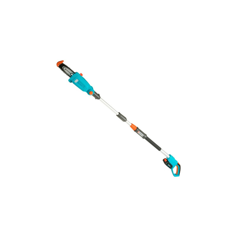 GARDENA Akku-Teleskop-Hochentaster TCS 20/18V P4A, Ready-To-Use Set(türkis/grau, Li-Ion Akku 2,5Ah P4A, POWER FOR ALL ALLIANCE)