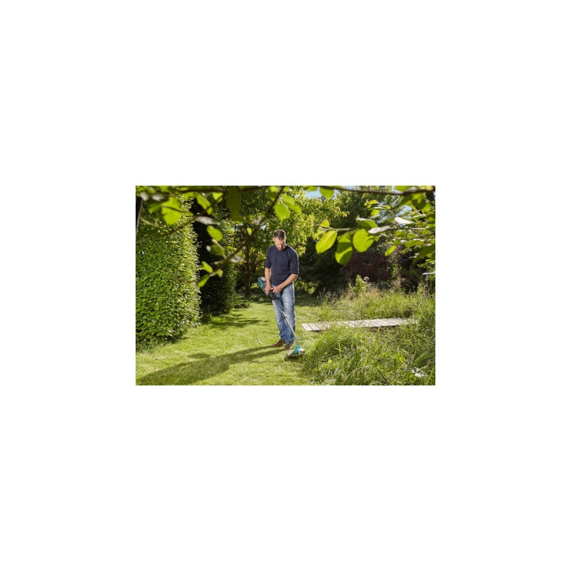 GARDENA Akku-Trimmer PowerCut Li-40/30, 36Volt, Rasentrimmer(schwarz/türkis, ohne Akku und Ladegerät)