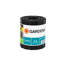 GARDENA Beeteinfassung, 20cm hoch, Begrenzung(braun)