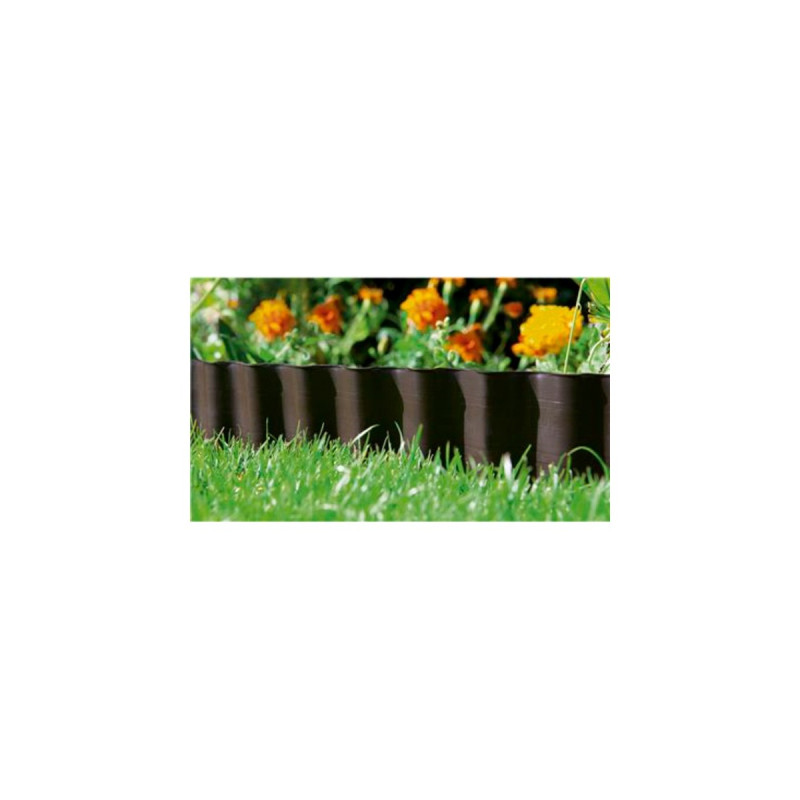 GARDENA Beeteinfassung, 20cm hoch, Begrenzung(braun)