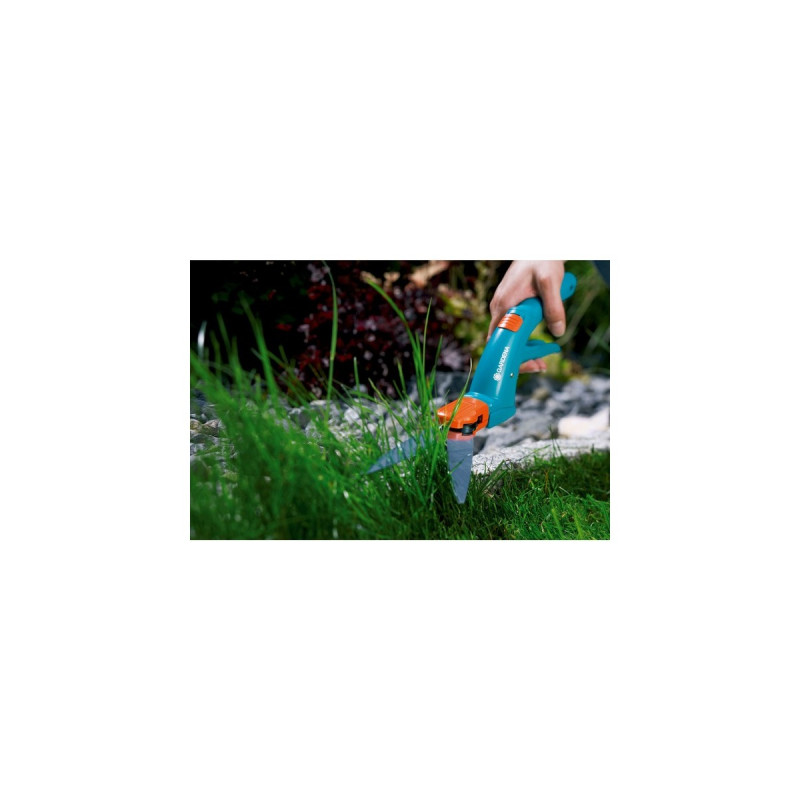 GARDENA Classic Grasschere drehbar, lose(türkis/orange)