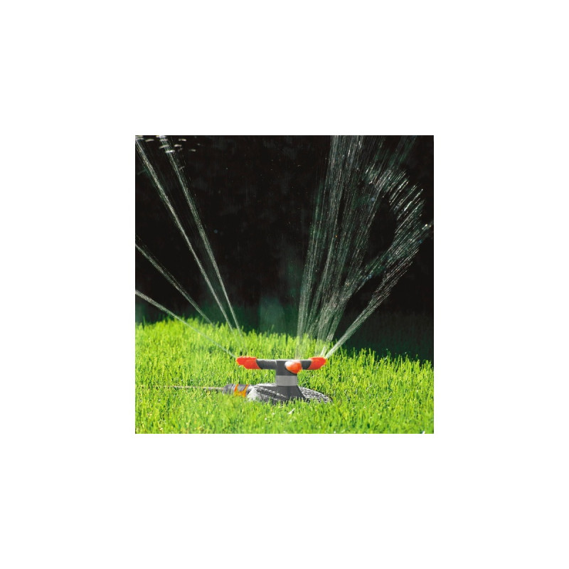 GARDENA Classic Kreisregner Samba(grau/orange)