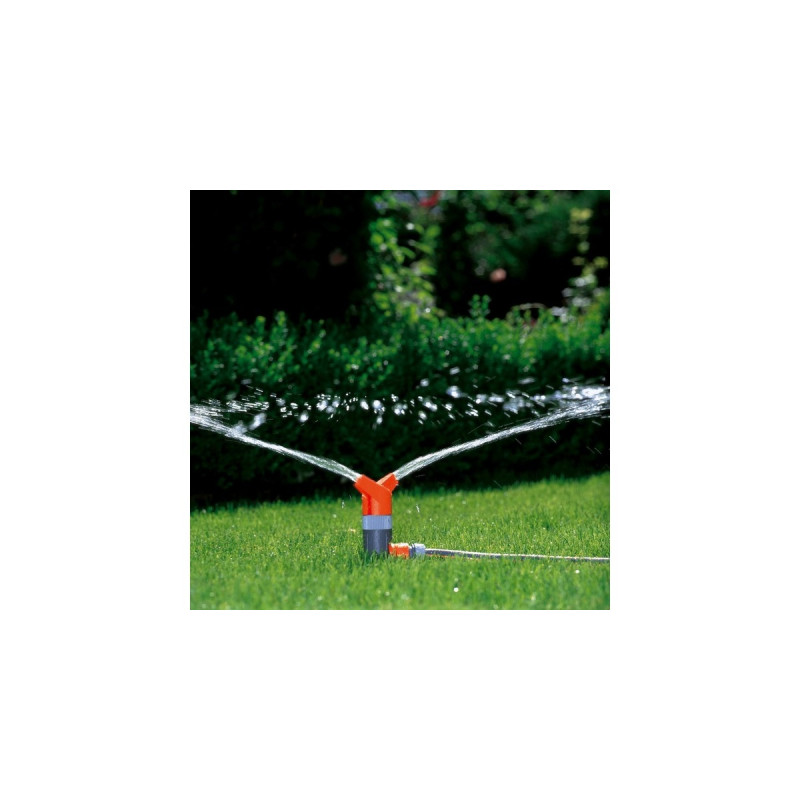 GARDENA Classic Rundsprenger Foxtrott, Regner(grau/orange)