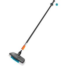 GARDENA Cleansystem Wasch-Set hard mit Stiel M, Waschbürste(grau/türkis, Arbeitsbreite 27cm)