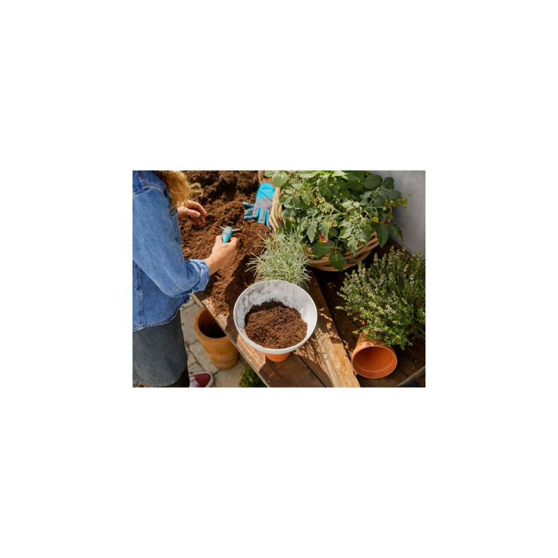 GARDENA ClickUp! Pflanzschale, Behälter(weiß, für ClickUp! Stiel)