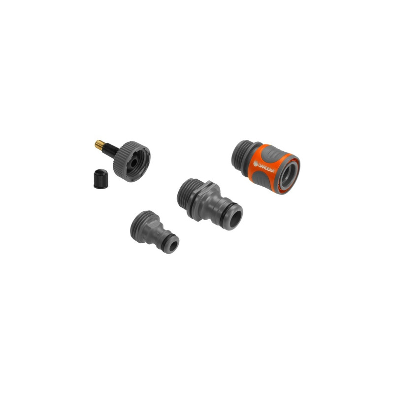 GARDENA Entwässerungsventil-Set(grau/orange)