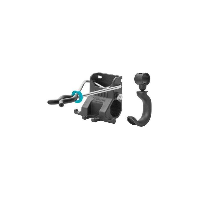 GARDENA Halter & Haken-Set, Halterung(schwarz)
