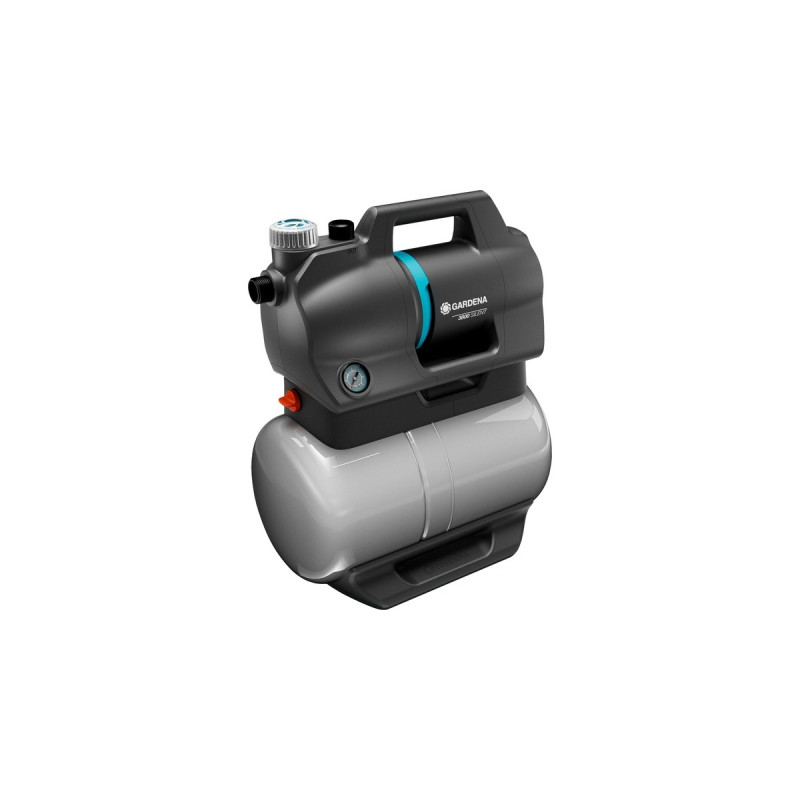 GARDENA Hauswasserwerk 3800 Silent, Pumpe(grau, 600 Watt, Modell 2023)