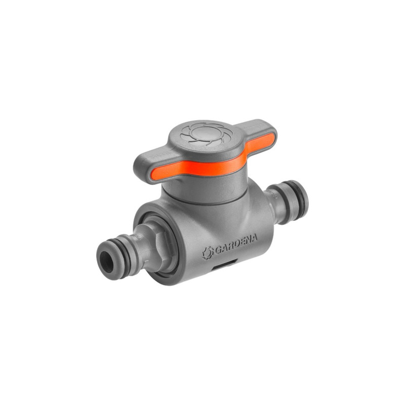 GARDENA Kupplung mit Regulierventil(grau/orange)