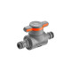 GARDENA Kupplung mit Regulierventil(grau/orange)