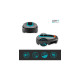 GARDENA Mähroboter smart SILENO city 600m² Set(grau/türkis, Li-Ionen Akku 2,1Ah, mit smart Gateway, LONA-Technologie)