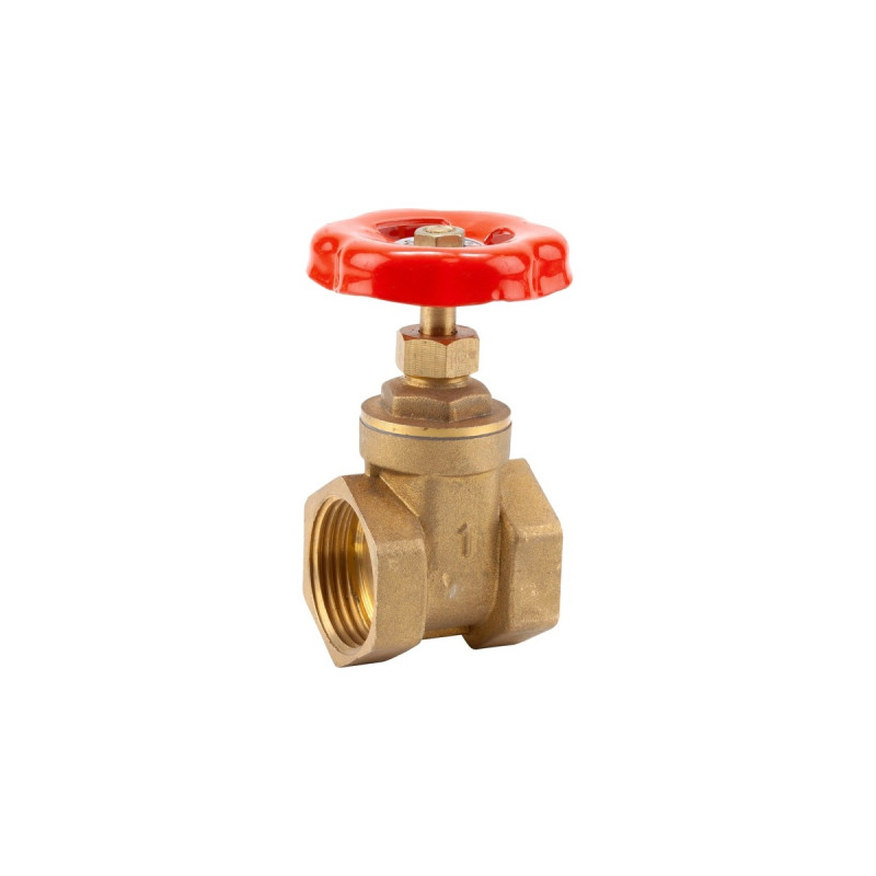 GARDENA Messing Muffen-Absperrschieber IG 33,3mm (G 1