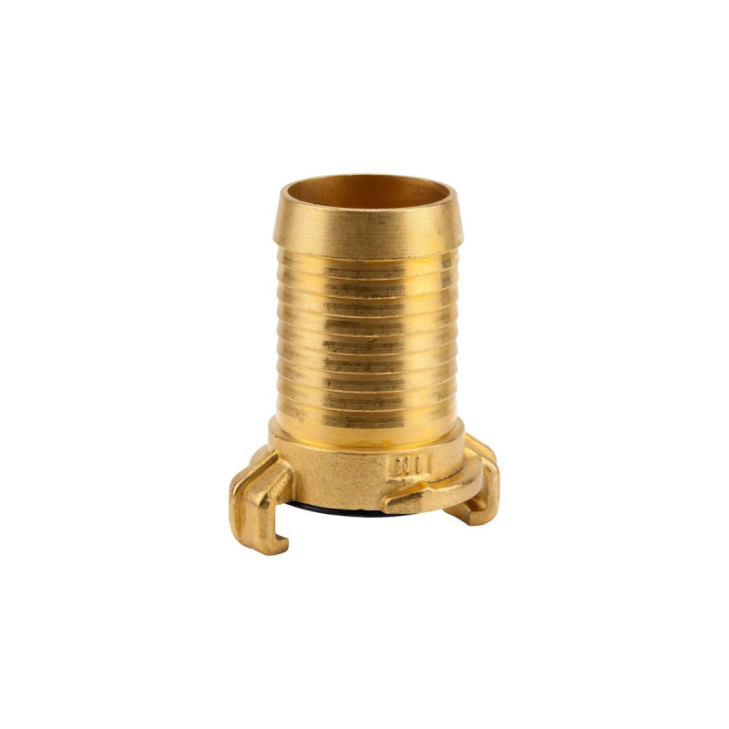 GARDENA Messing Schlauchstück, für 32mm (1.1/4“)-Schläuche(mit Schnellkupplung)