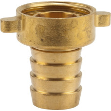 GARDENA Messing-Schlauchverschraubung 26,5mm (G 3/4"), Schlauchstück(für 19mm (3/4“)-Schläuche)